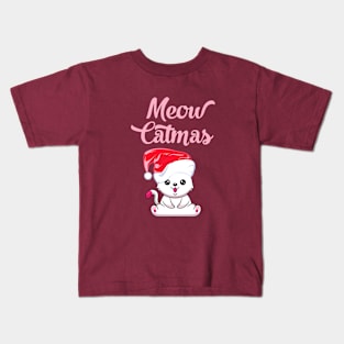 Meow Catmas Kids T-Shirt